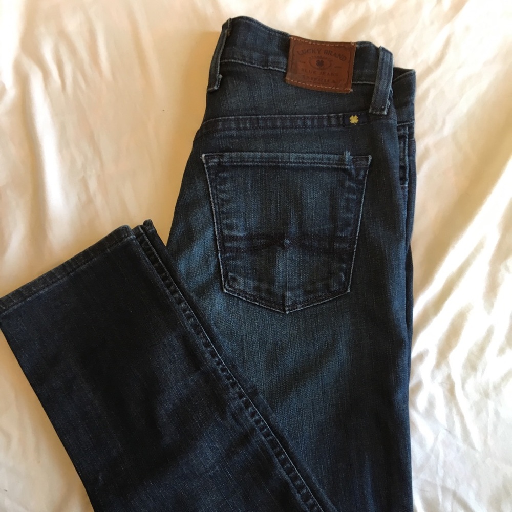 LUCKYBRAND Charlotte Rail Blue Jeans
